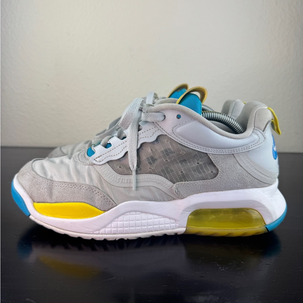 Size 9 - Nike Jordan Air Max 200 MPLS Platinum Laser Blue